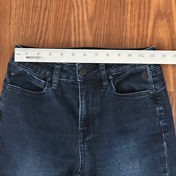 EUC Idyllwind By Miranda L Flare Out Dark Wash Jeans W2xL34 stretch, high rise - Picture 6 of 9